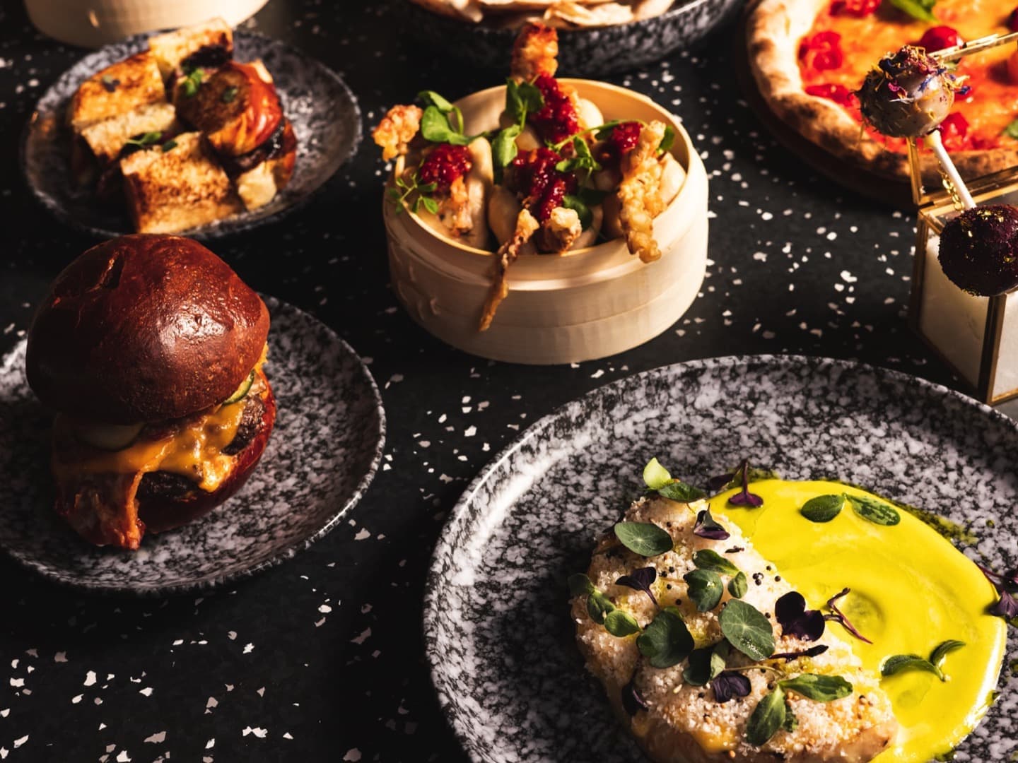 <p>Let us surprise you with a fully loaded table</p>
<p>Price per person, minimum for 2 per.</p>