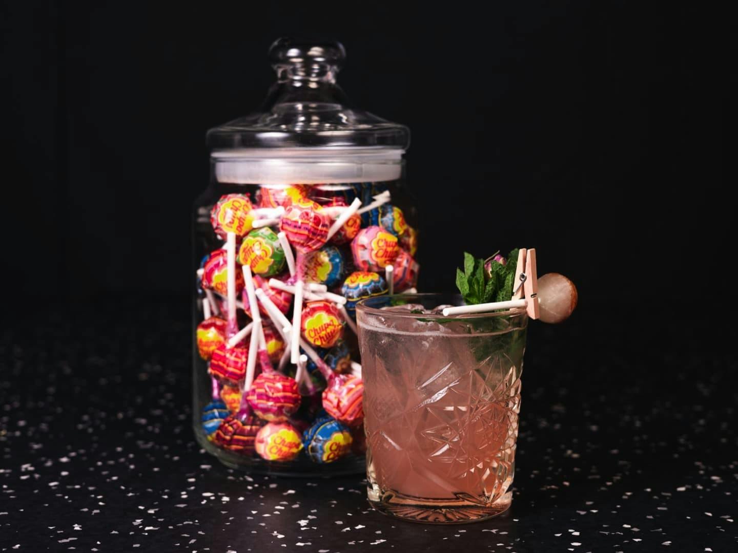 <p>Just for you....By popular demand, it's back at Hitch</p>
<p>Base: Gin, lime, homemade Chupa Chups syrup</p>